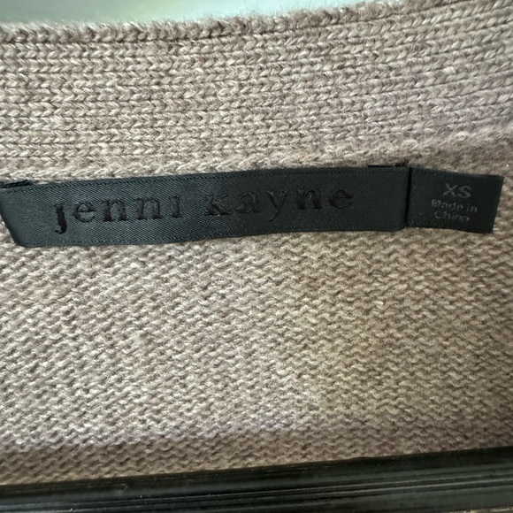 Jennie Kayne Cardigan In Taupe - Picture 4 of 7